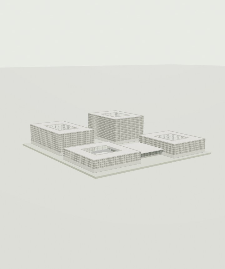 3D architectural study of Pepper Square Redevelopment